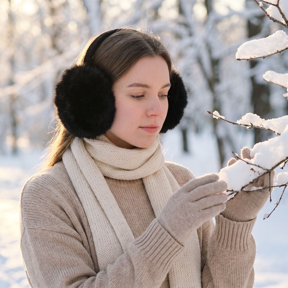 ที่ปิดหูขนเฟอร์เทียมแบบนุ่ม Y2 - Earmuffs Foldable บทวิจารณ์และราคา