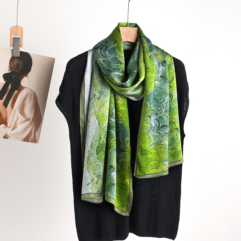 2026 แบรนด์หรู ผ้าพันคอไหมแท้  - Shawl Wrap Winter บทวิจารณ์และราคา