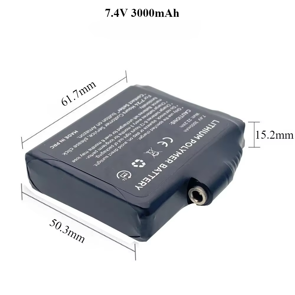 แบตเตอรี่ลิเธียมแบบชาร์จได้ 7. - Heated Vest Battery บทวิจารณ์และราคา