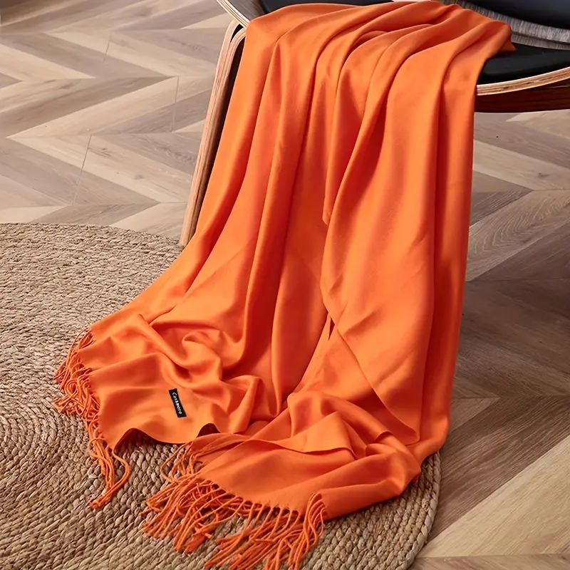 ผู้หญิง Pashmina ผ้าพันคอผ้าคล - Wool Scarf Men บทวิจารณ์และราคา