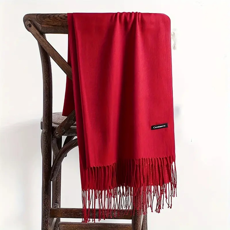 ผู้หญิง Pashmina ผ้าพันคอผ้าคล - Wool Scarf Men บทวิจารณ์และราคา