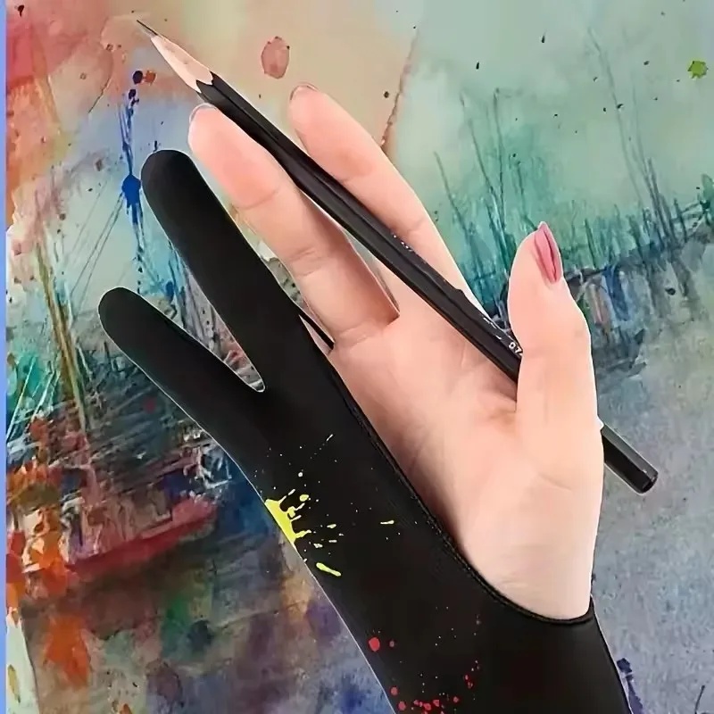 ถุงมือวาดภาพแบบสองนิ้ว ป้องกัน - Touch Screen Gloves บทวิจารณ์และราคา