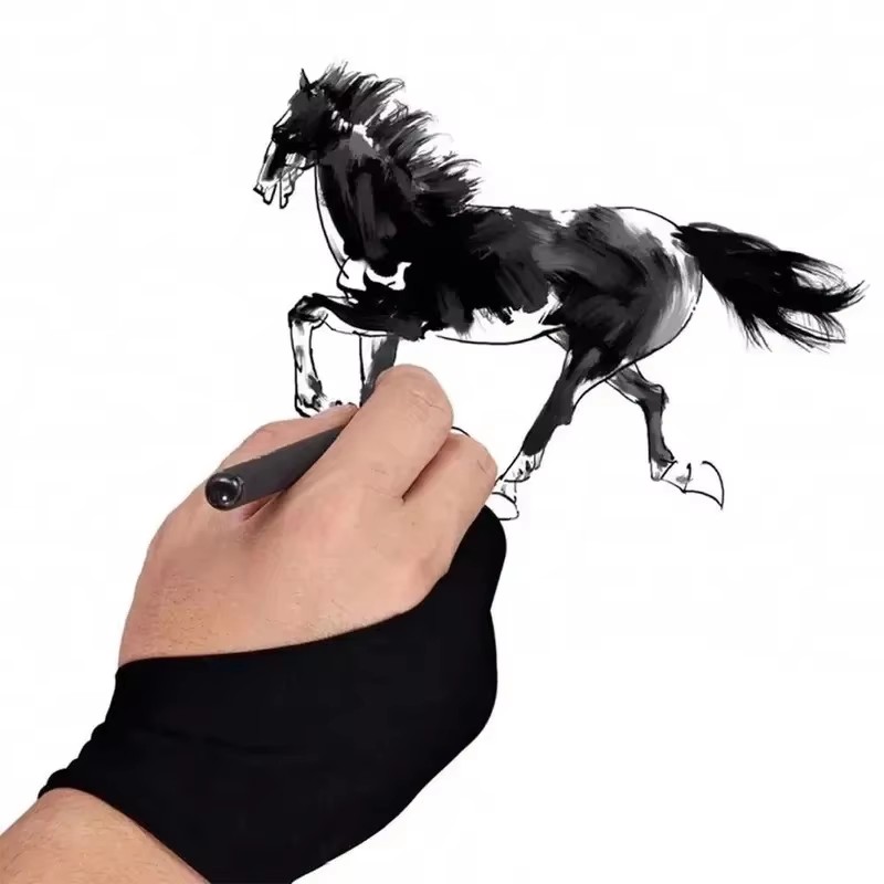 ถุงมือวาดภาพแบบสองนิ้ว ป้องกัน - Touch Screen Gloves บทวิจารณ์และราคา