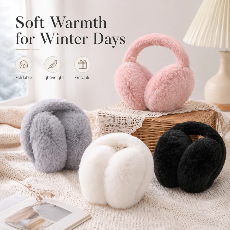 ที่ปิดหูฤดูหนาวแบบนุ่มสำหรับผู - Earmuffs Foldable บทวิจารณ์และราคา