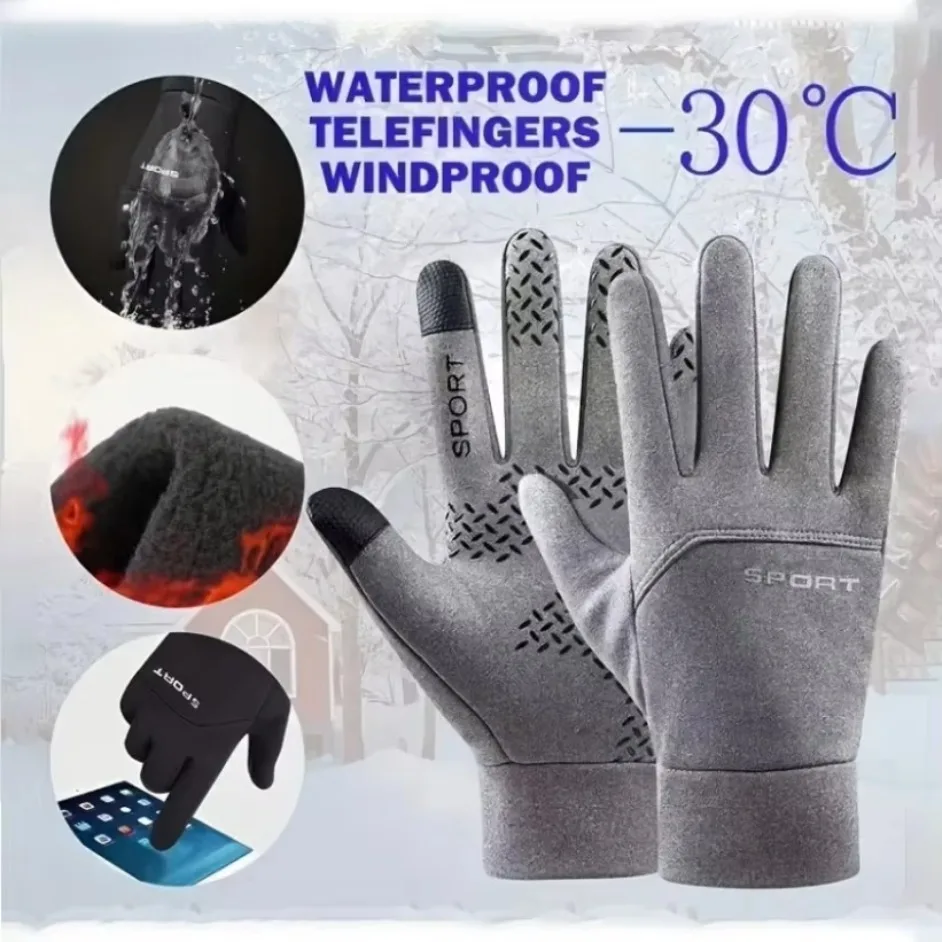 ถุงมือสกีกันน้ำสำหรับผู้ชายและ - Snow Glove Insulated บทวิจารณ์และราคา