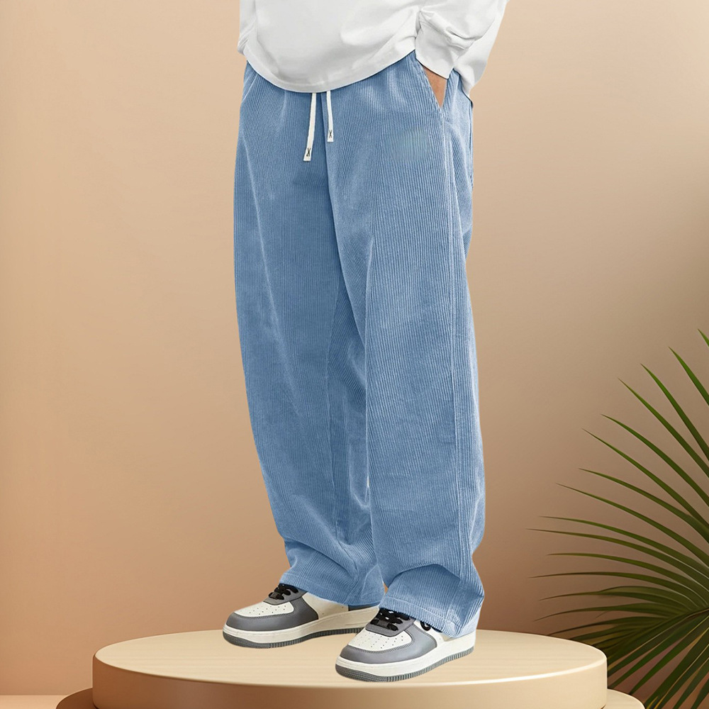 กางเกงจ็อกเกอร์ผ้าคอร์ดูรอยสำห - Corduroy Pant Warm บทวิจารณ์และราคา