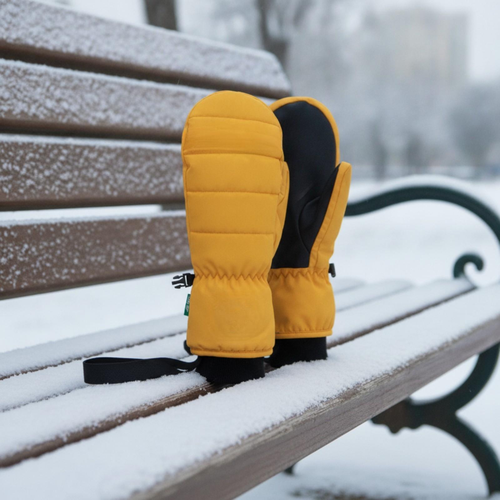 ถุงมือสโนว์บอร์ดบุฉนวนกันความเ - Snow Glove Insulated บทวิจารณ์และราคา