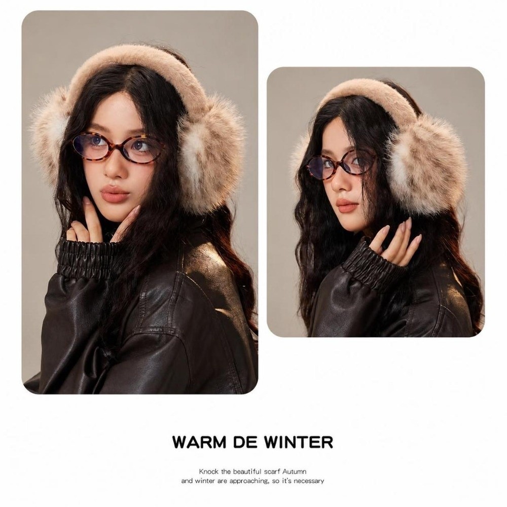 ที่ปิดหูขนเฟอร์เทียมกันลมสไตล์ - Earmuffs Foldable บทวิจารณ์และราคา