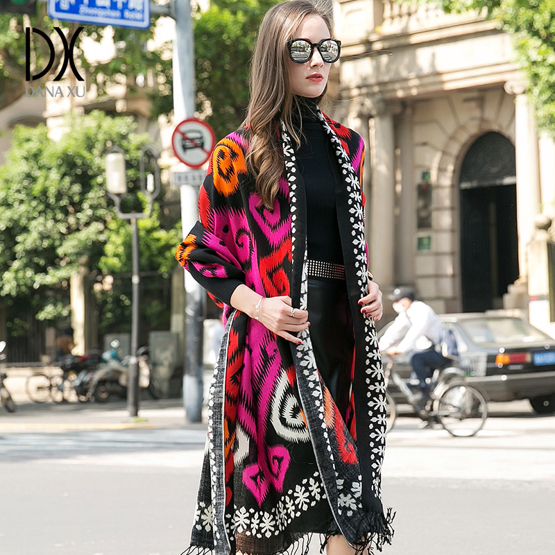 แฟชั่นผ้าพันคอและผ้าคลุมไหล่ผู - Cashmere Pashmina Wrap บทวิจารณ์และราคา