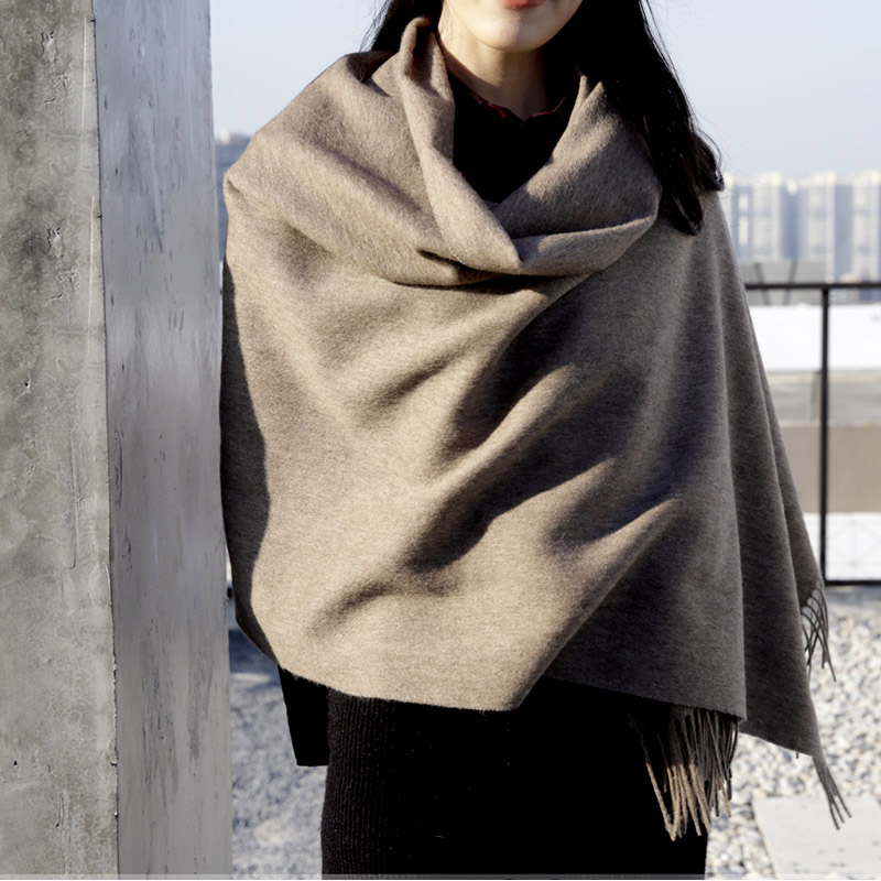 ขนสัตว์ฤดูหนาวผ้าพันคอผู้หญิงแ - Shawl Wrap Winter บทวิจารณ์และราคา