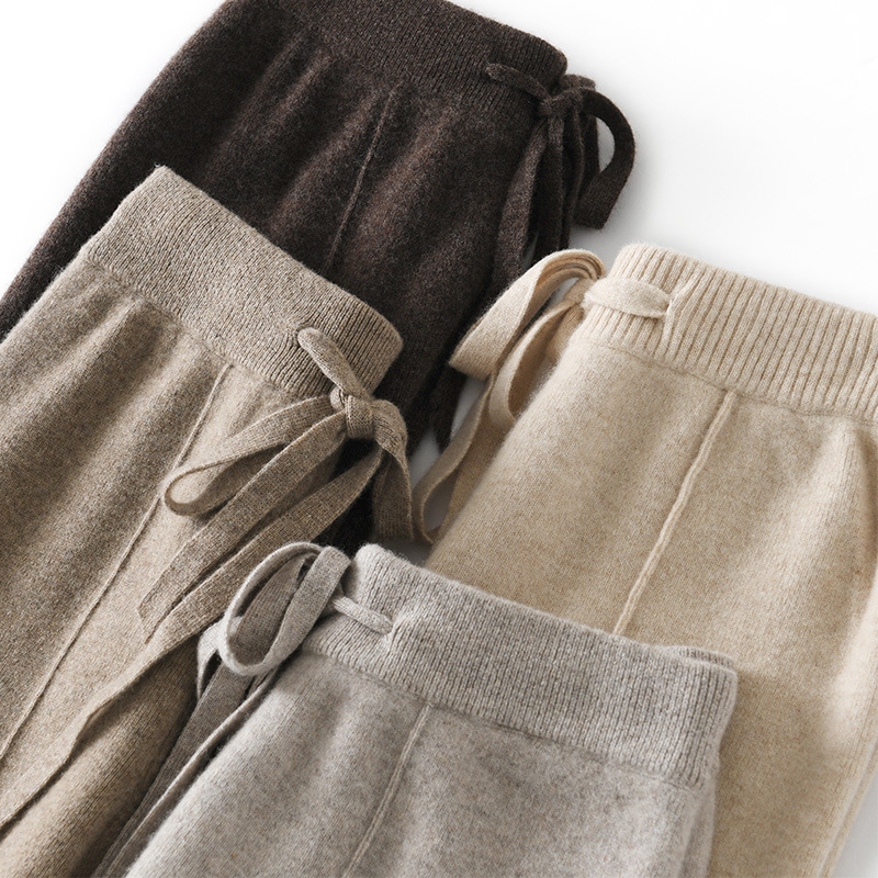 กางเกงขายาวทรงหลวม ขากว้าง สีพ - Corduroy Pant Warm บทวิจารณ์และราคา
