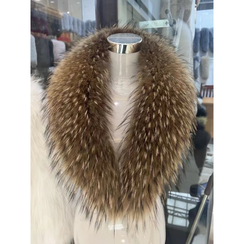 Raccoon ขนสัตว์หญิงฤดูหนาวขนสั - Shawl Wrap Winter บทวิจารณ์และราคา
